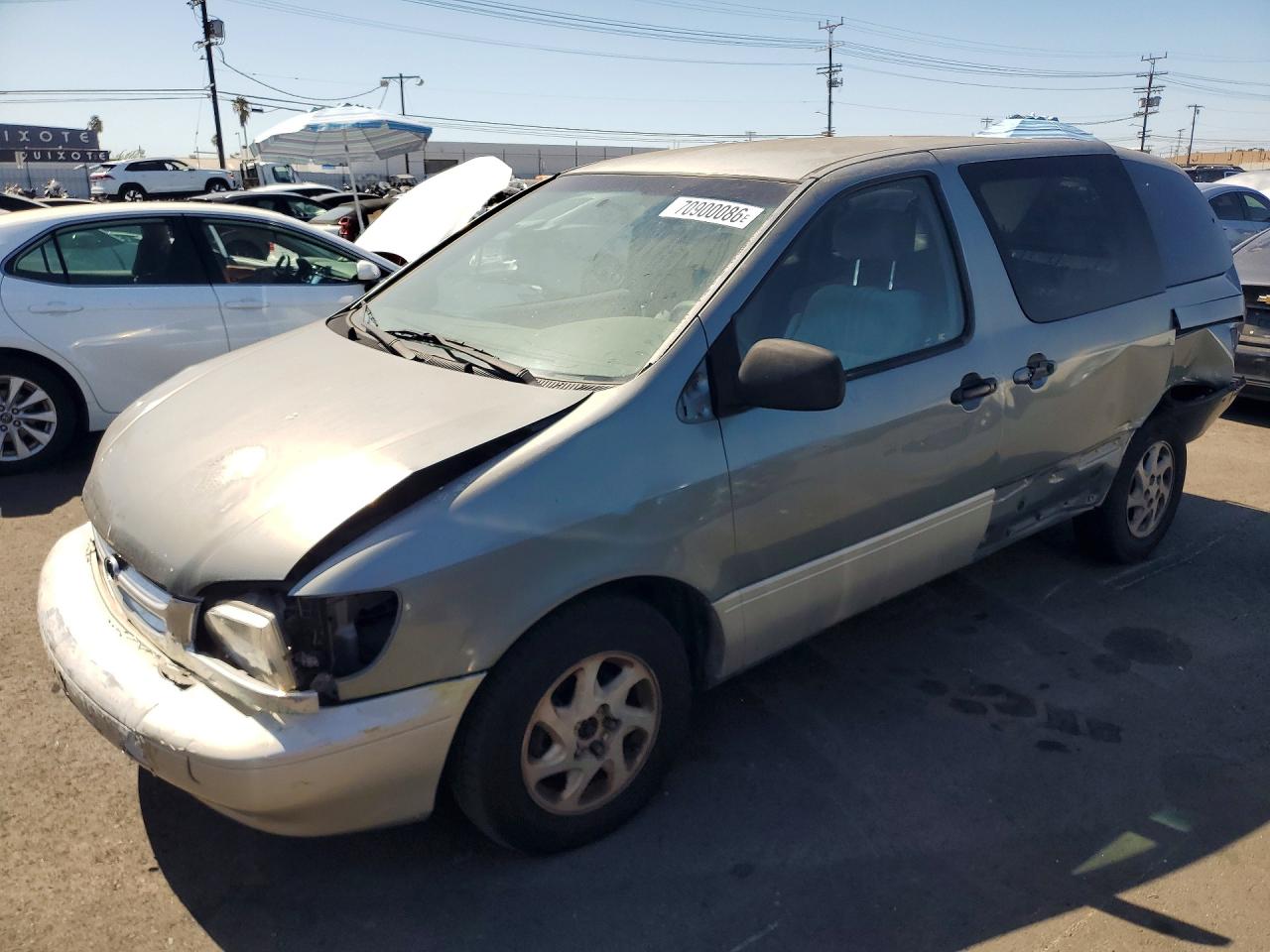 2000 TOYOTA SIENNA CE | 4T3ZF19CXYU313315 | UPCARS