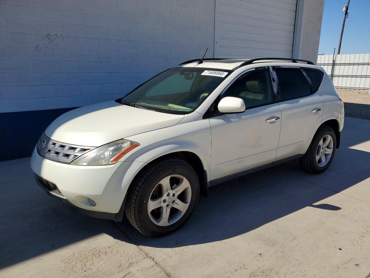 2004 NISSAN MURANO SL | JN8AZ08WX4W339102 | UPCARS