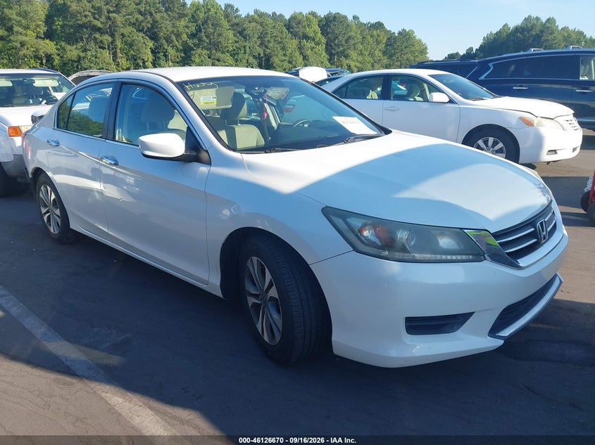 2015 HONDA ACCORD LX | 1HGCR2F30FA123446 | UPCARS