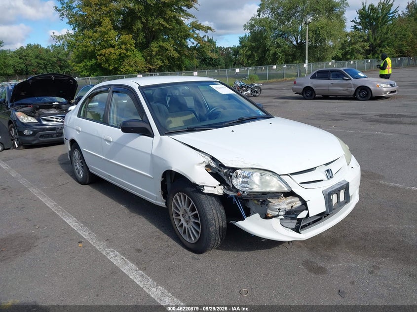 2005 HONDA CIVIC LX | 2HGES16585H630670 | UPCARS