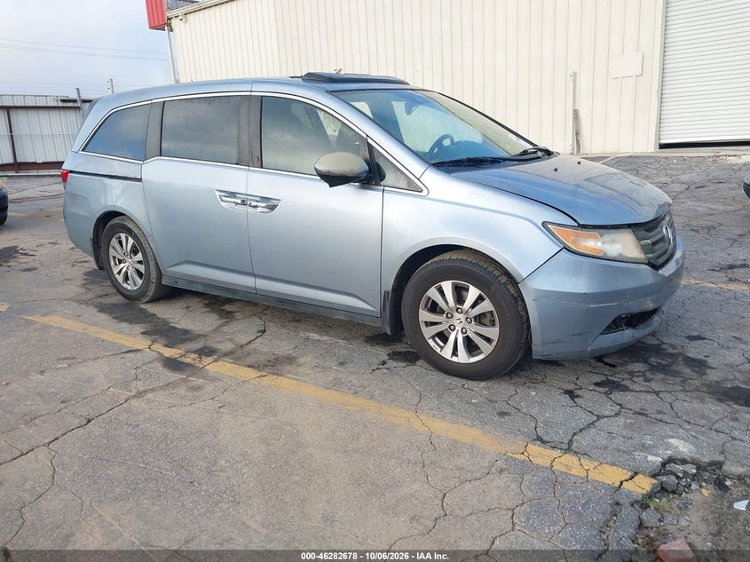 2014 HONDA ODYSSEY EX-L | 5FNRL5H6XEB128162 | UPCARS