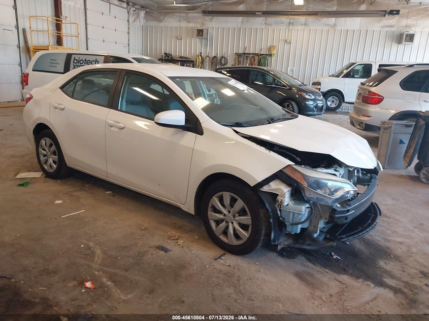 2016 TOYOTA COROLLA LE | 5YFBURHE0GP472250 | UPCARS