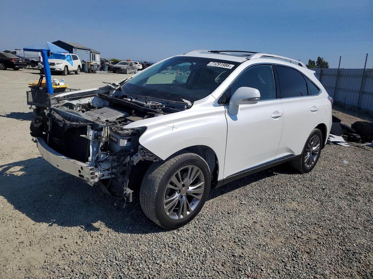 2013 LEXUS RX350 BASE | JTJBK1BA9D2455984 | UPCARS