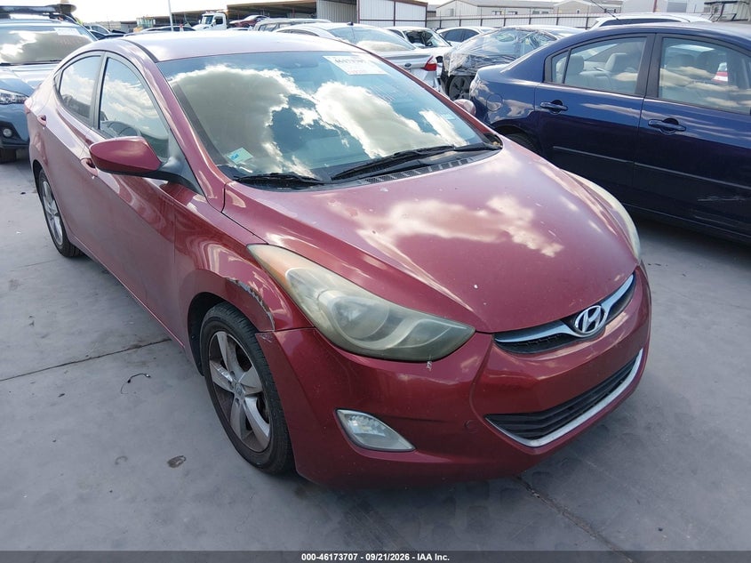 2013 HYUNDAI ELANTRA GLS | 5NPDH4AE4DH231407 | UPCARS