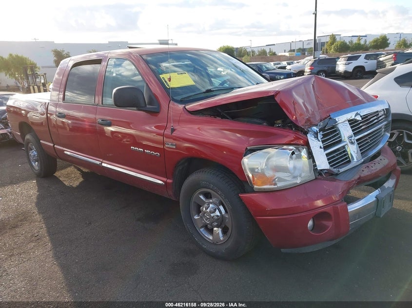 2007 DODGE RAM 1500 LARAMIE | 3D7KR19D97G820499 | UPCARS