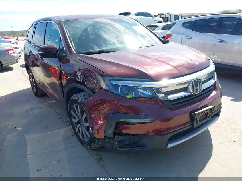 2019 HONDA PILOT EX-L | 5FNYF5H57KB034603 | UPCARS
