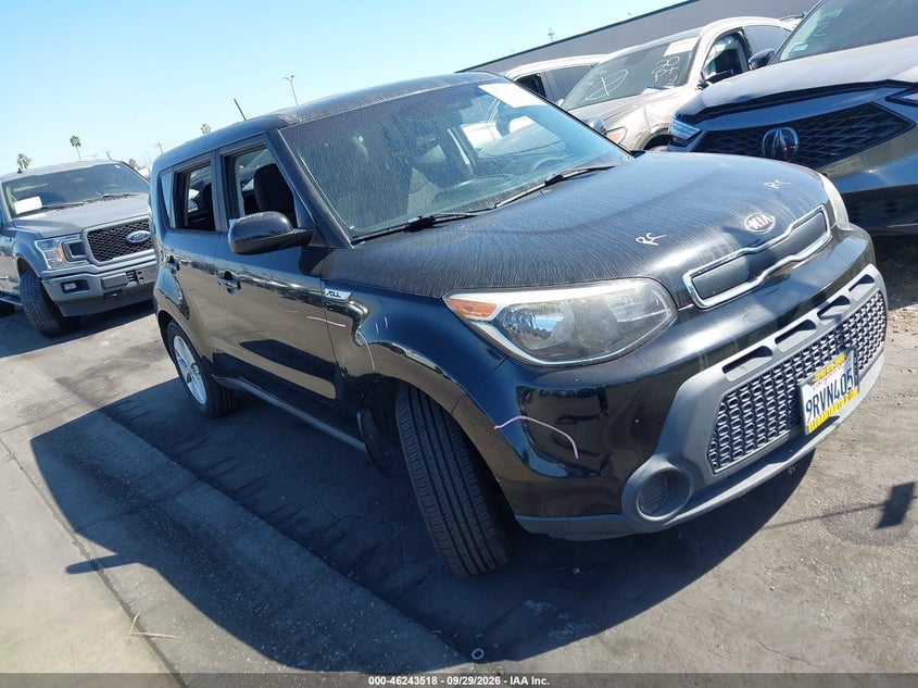 2016 KIA SOUL | KNDJN2A20G7269683 | UPCARS
