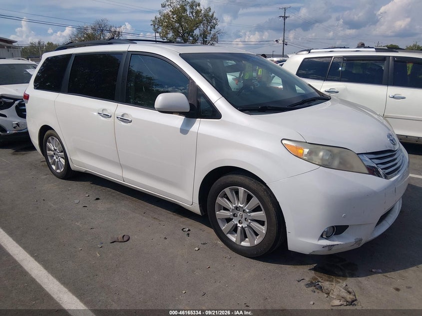 2011 TOYOTA SIENNA LTD | 5TDYK3DC6BS116550 | UPCARS