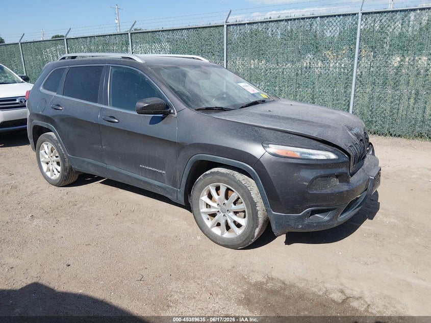 2015 JEEP CHEROKEE LIMITED | 1C4PJMDS7FW680984 | UPCARS