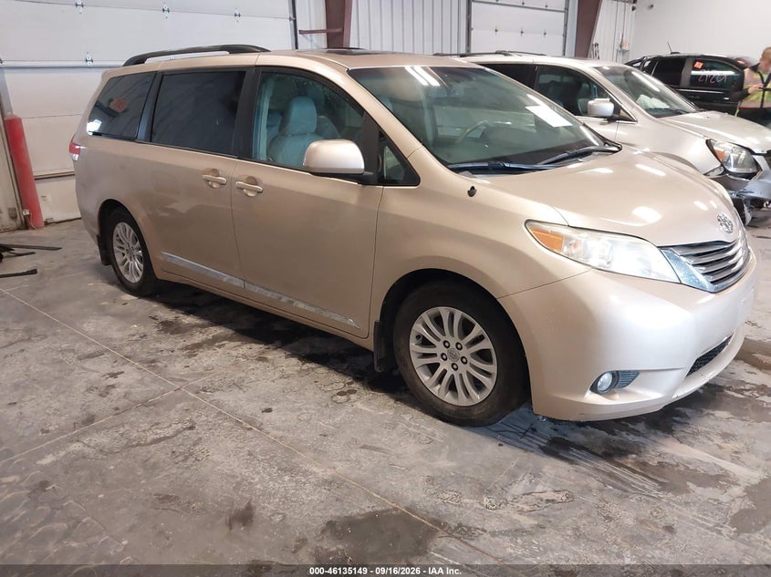 2011 TOYOTA SIENNA XLE V6 | 5TDYK3DC7BS170391 | UPCARS
