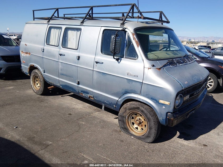 1972 DODGE B150 VAN | B11AE2J707182 | UPCARS