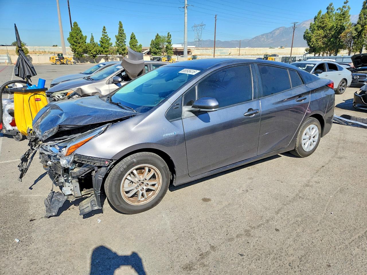 2021 TOYOTA PRIUS L ECO | JTDKAMFU4M3135817 | UPCARS