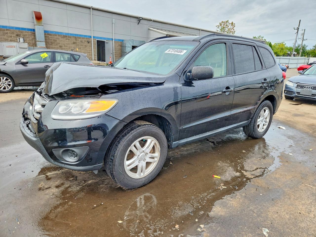 2012 HYUNDAI SANTA FE GLS | 5XYZGDAB1CG139692 | UPCARS