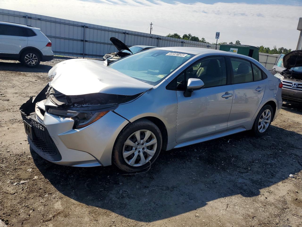 2022 TOYOTA COROLLA LE | JTDEPMAE2NJ199797 | UPCARS