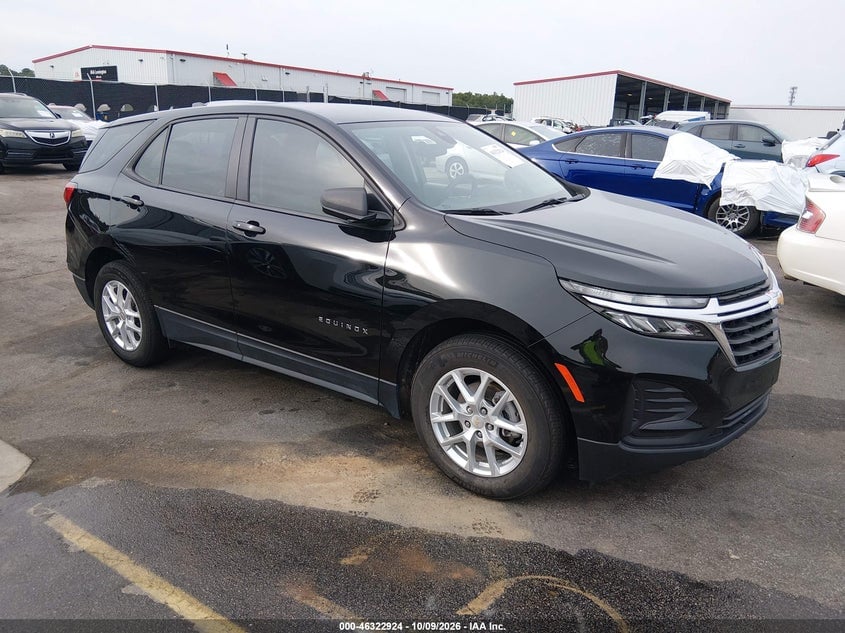 2024 CHEVROLET EQUINOX FWD LS | 3GNAXHEG6RL345853 | UPCARS