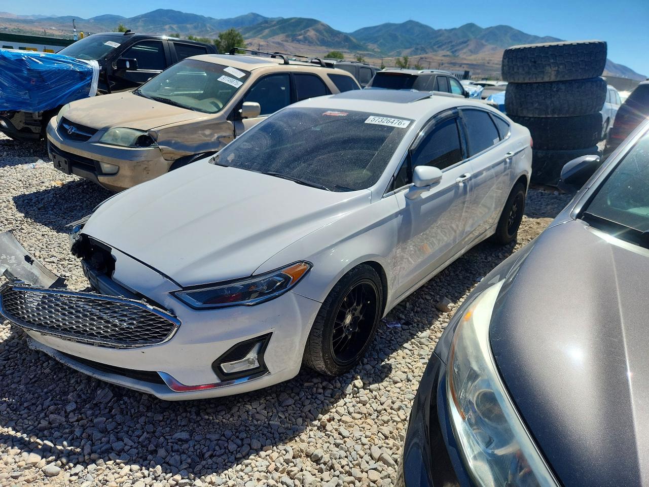 2020 FORD FUSION TITANIUM | 3FA6P0K91LR138366 | UPCARS
