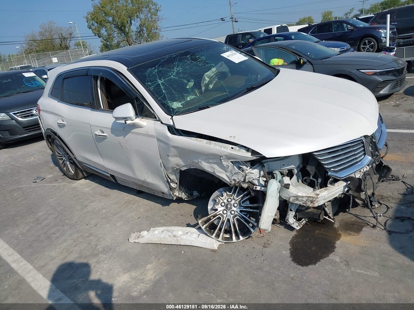 2016 LINCOLN MKX RESERVE | 2LMTJ6LR6GBL32041 | UPCARS