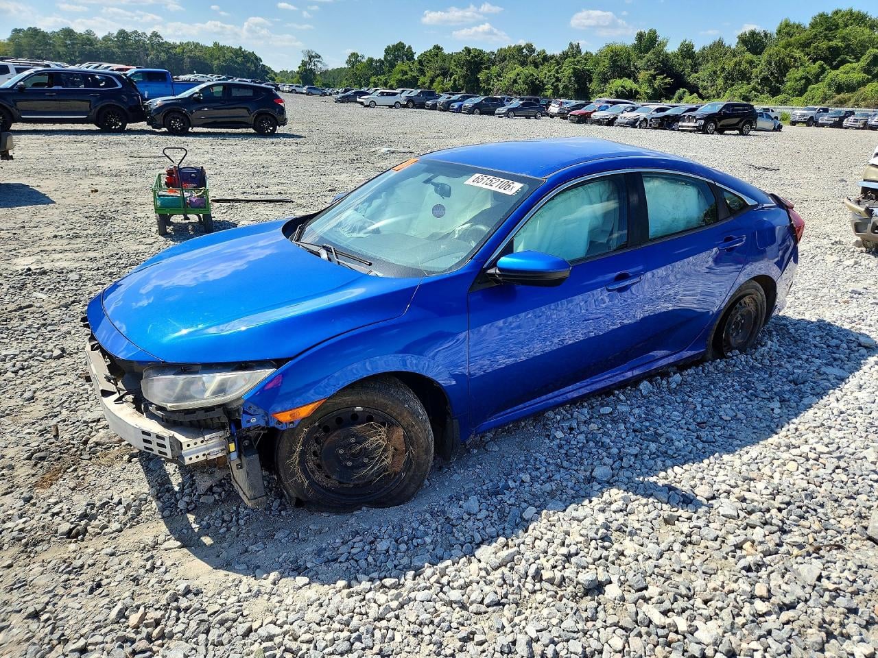 2017 HONDA CIVIC LX | 19XFC2F52HE047517 | UPCARS