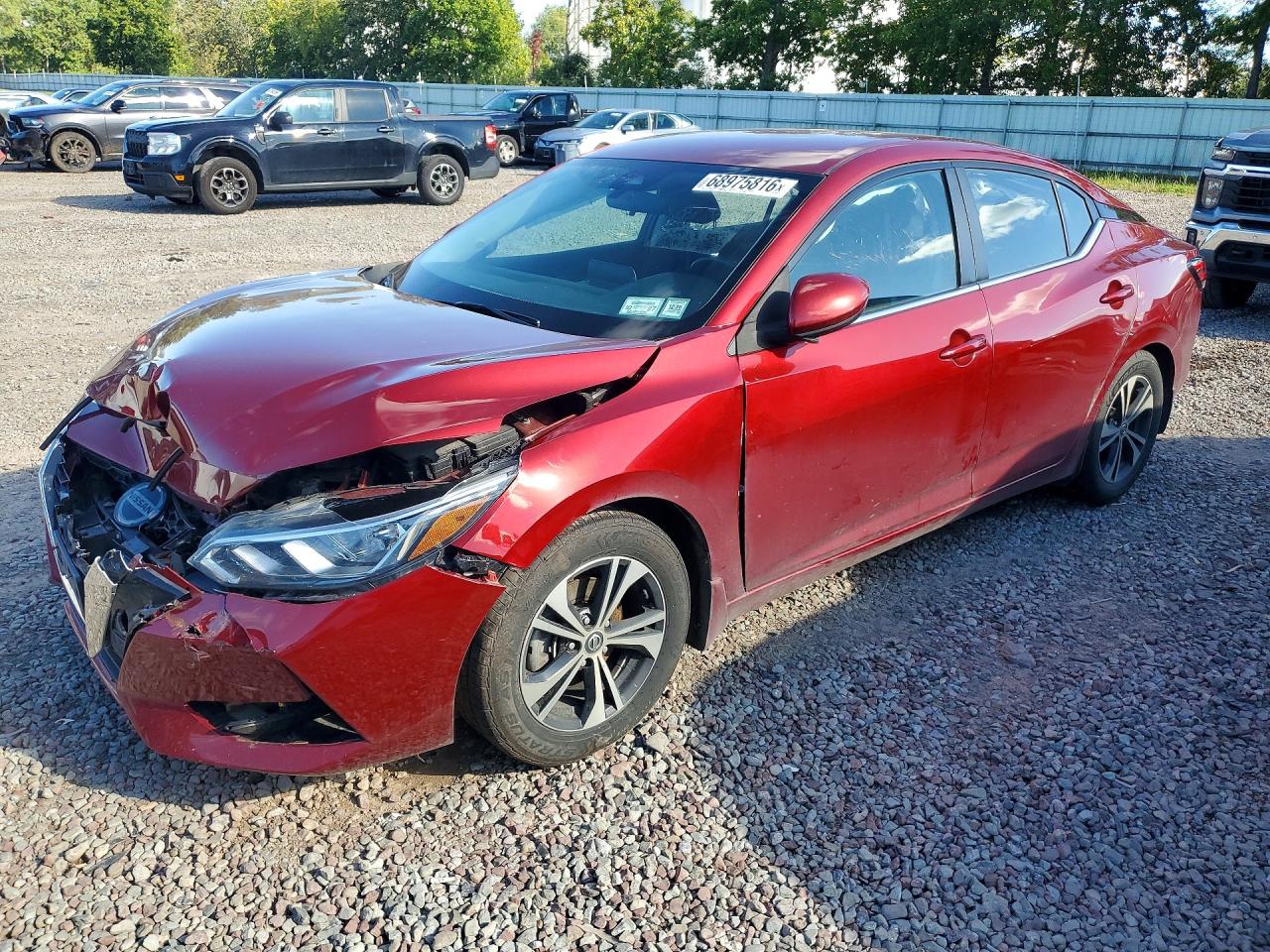 2021 NISSAN SENTRA SV | 3N1AB8CV3MY298093 | UPCARS