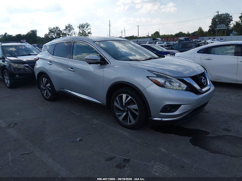 2017 NISSAN MURANO PLATINUM | 5N1AZ2MH1HN181240 | UPCARS