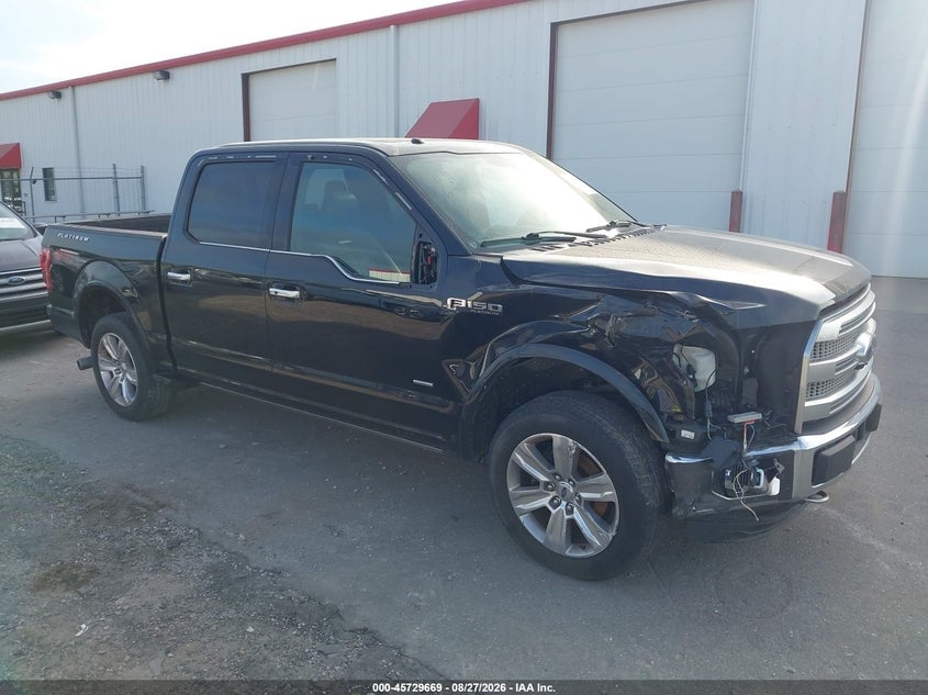 2016 FORD F-150 PLATINUM | 1FTEW1EG9GFD08355 | UPCARS