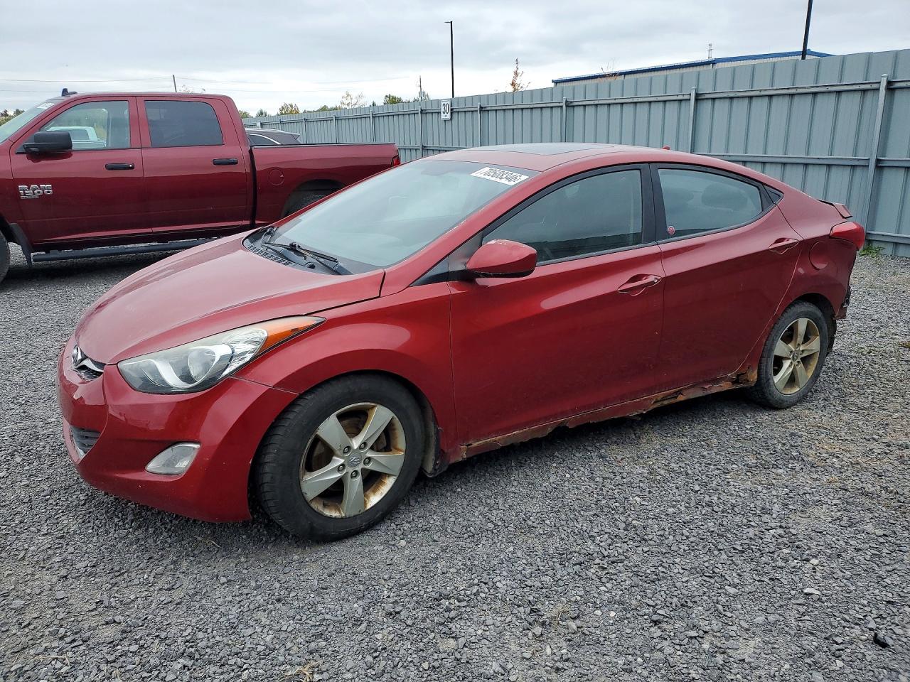 2012 HYUNDAI ELANTRA GLS | 5NPDH4AE7CH149346 | UPCARS