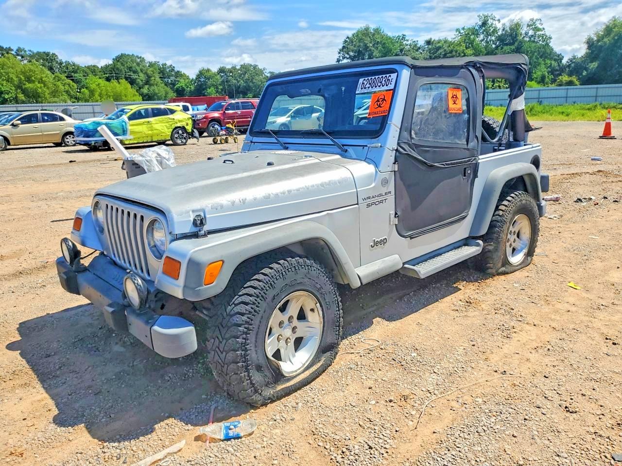 2004 JEEP WRANGLER SPORT | 1J4FA49S04P745096 | UPCARS