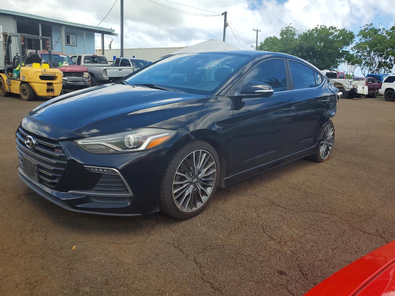 2018 HYUNDAI ELANTRA SPORT | KMHD04LB2JU456352 | UPCARS