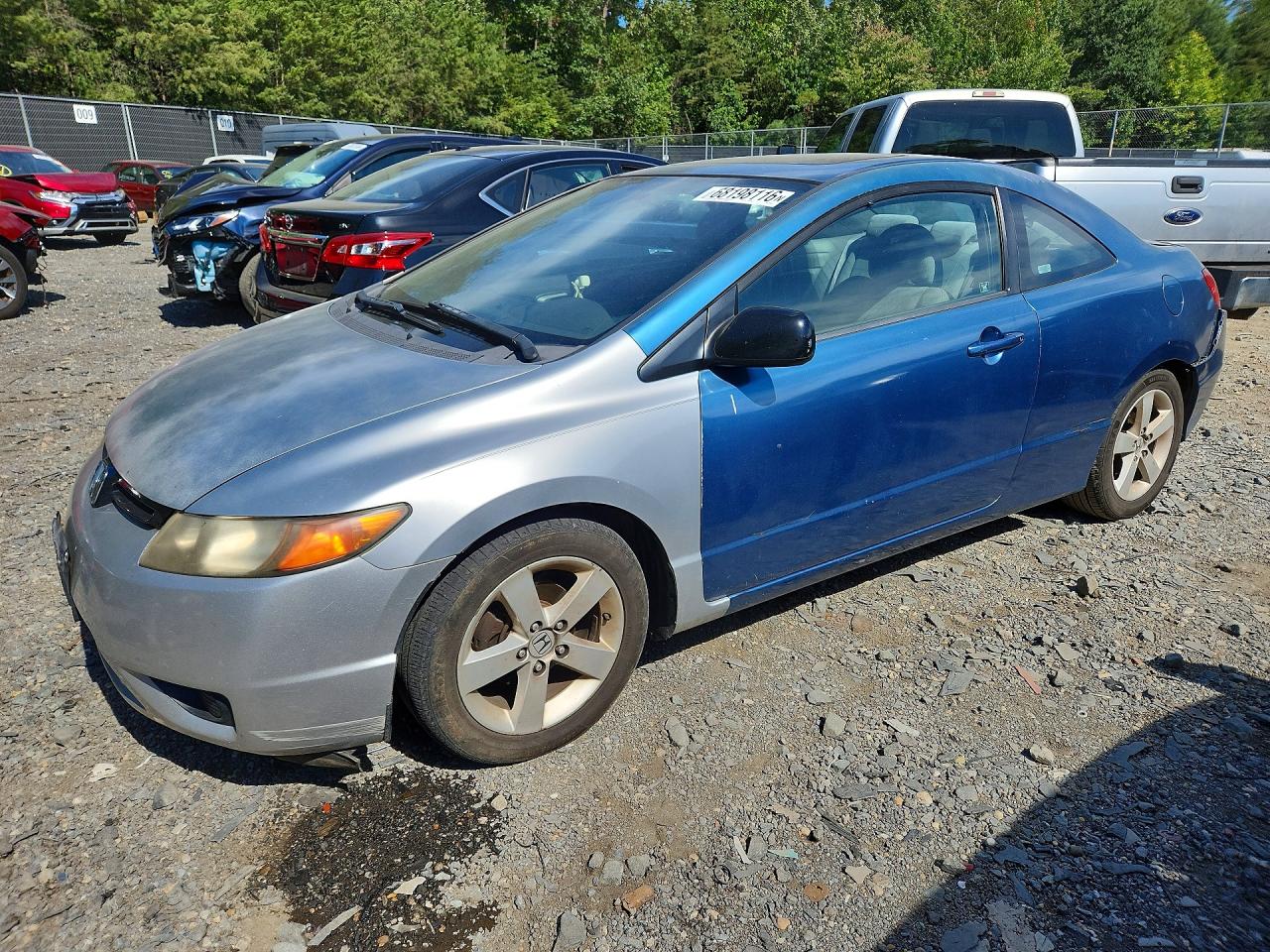 2007 HONDA CIVIC EX | 2HGFG12837H584383 | UPCARS