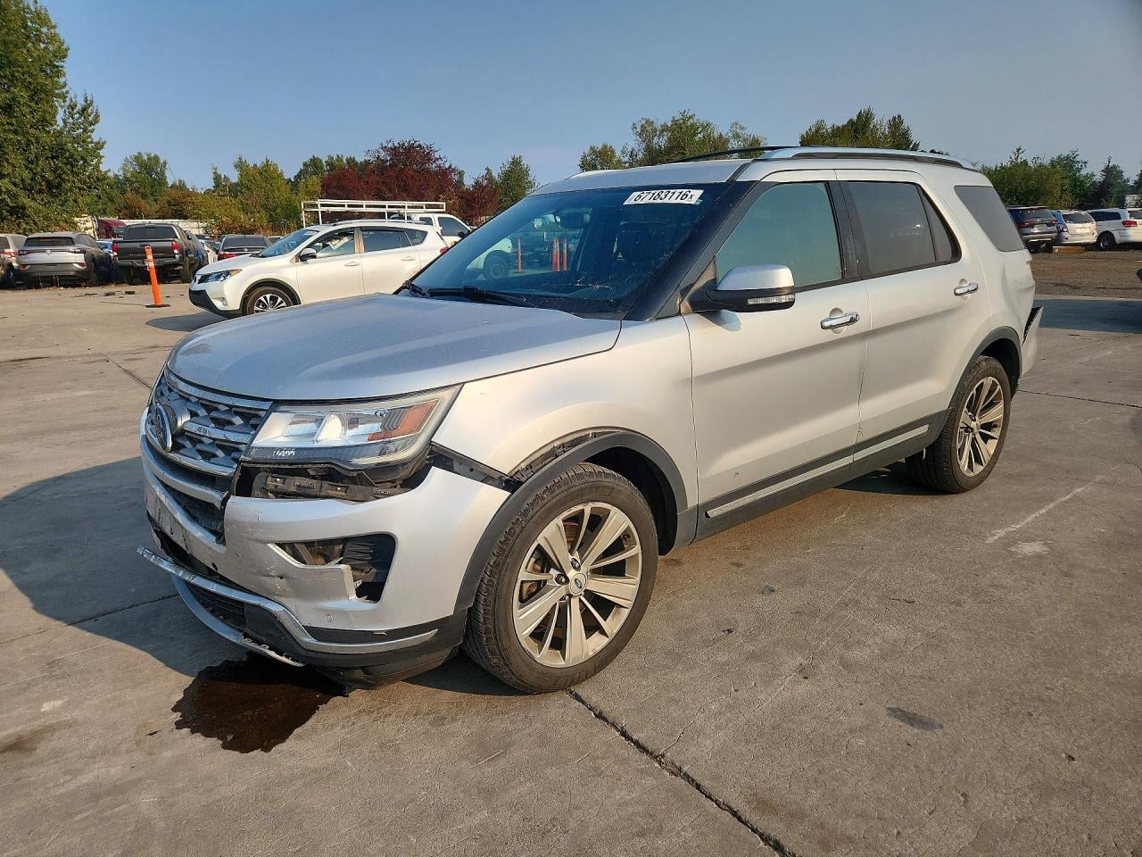 2018 FORD EXPLORER LIMITED | 1FM5K8F86JGA27428 | UPCARS