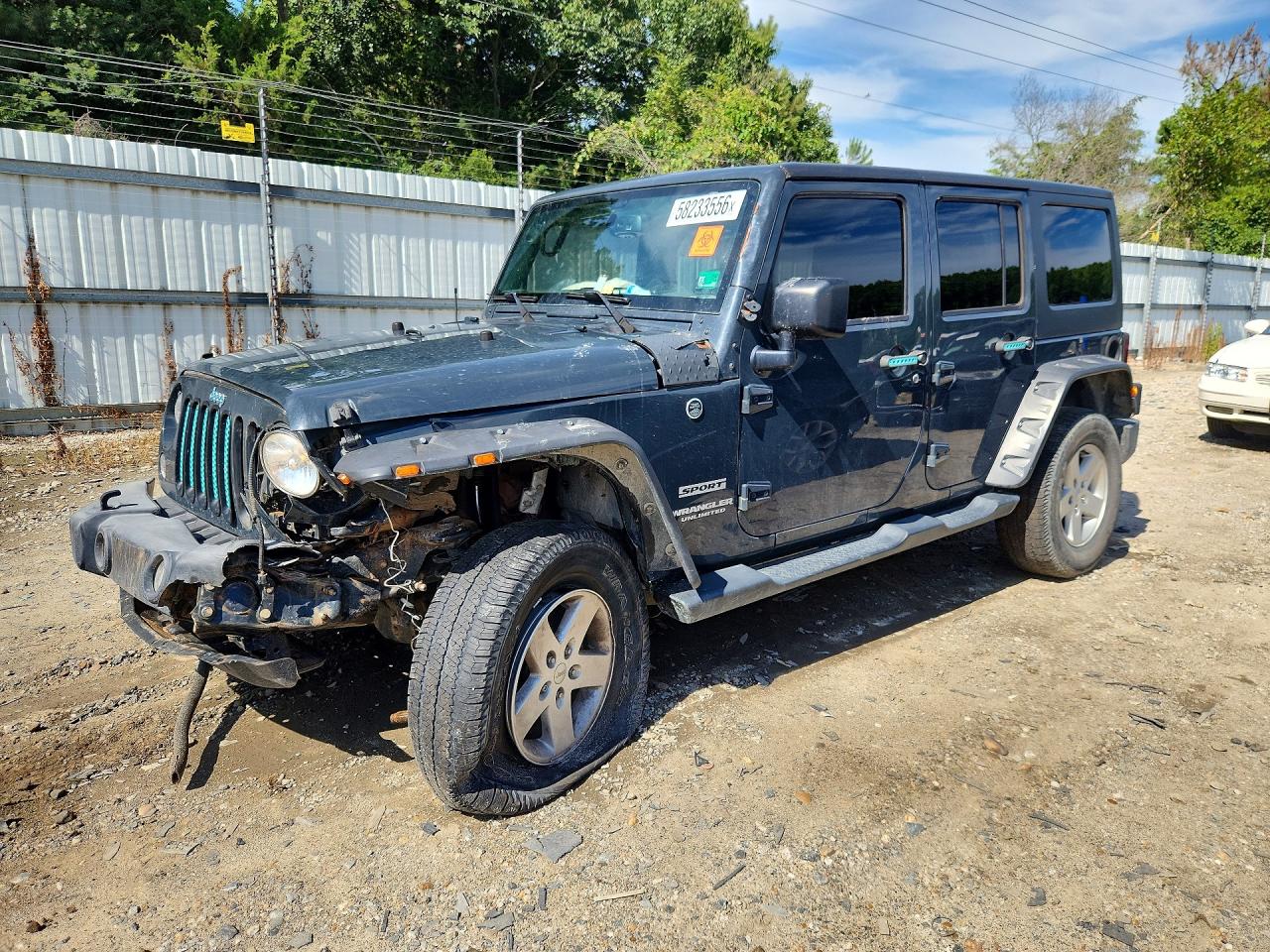 2017 JEEP WRANGLER SPORT | 1C4HJWDG5HL654299 | UPCARS