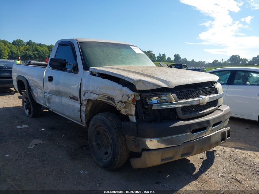 2004 CHEVROLET SILVERADO 2500HD WORK TRUCK | 1GCHC24154E167665 | UPCARS