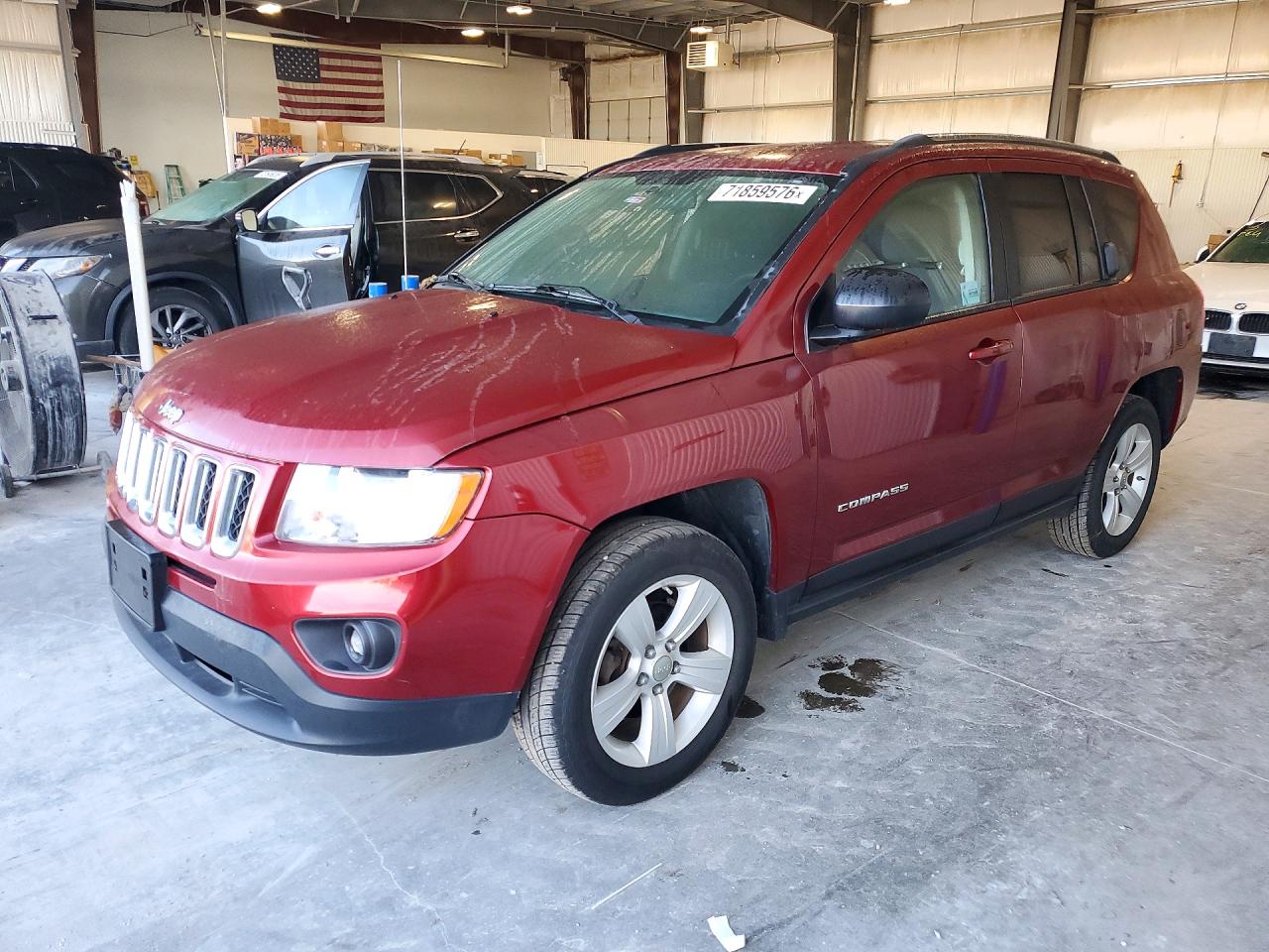 2012 JEEP COMPAS SPORT | 1C4NJDBB9CD537617 | UPCARS