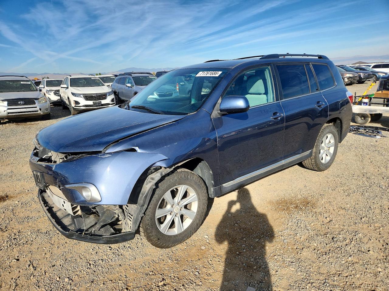 2012 TOYOTA HIGHLANDER BASE | 5TDBK3EH1CS151367 | UPCARS