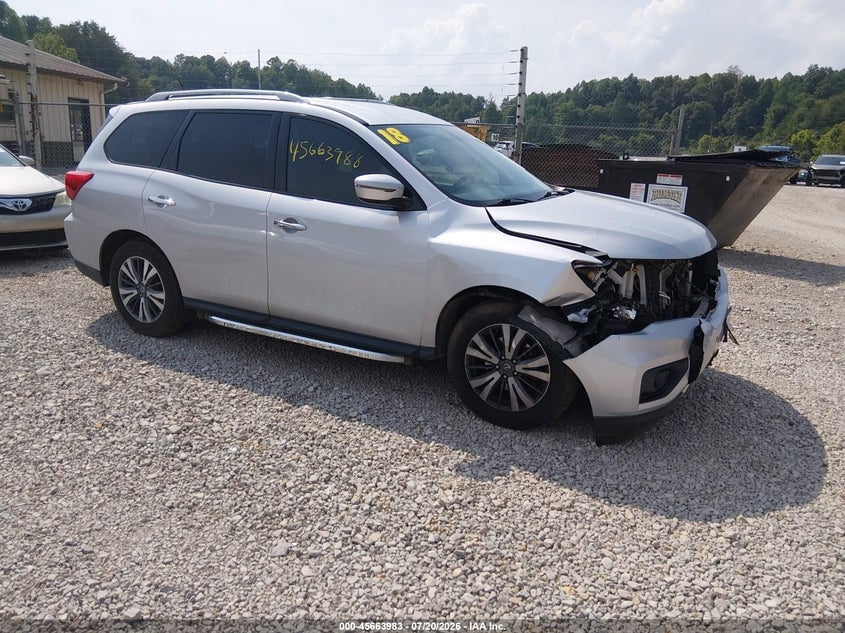 2018 NISSAN PATHFINDER SV | 5N1DR2MM1JC608363 | UPCARS