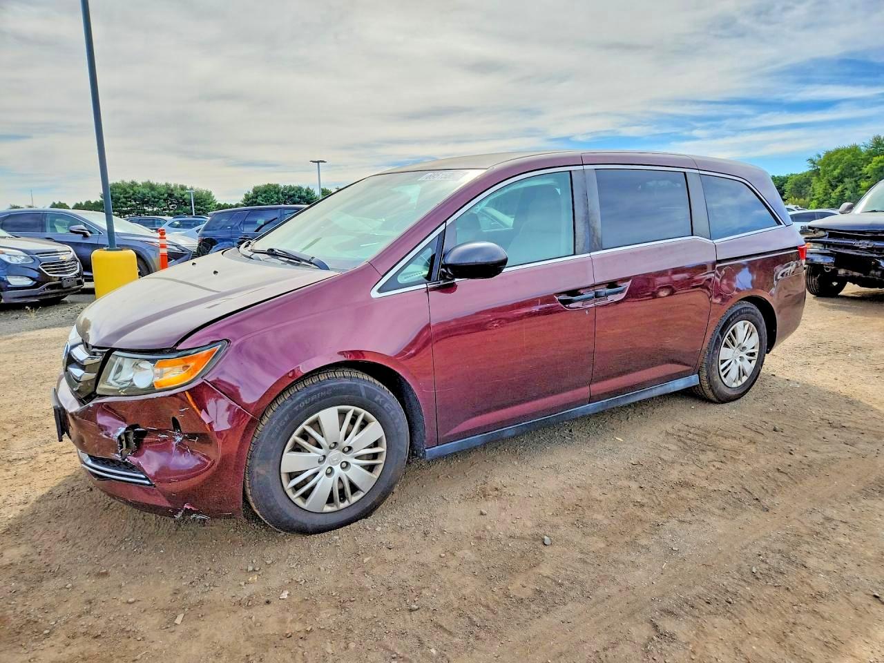 2014 HONDA ODYSSEY LX | 5FNRL5H20EB054425 | UPCARS