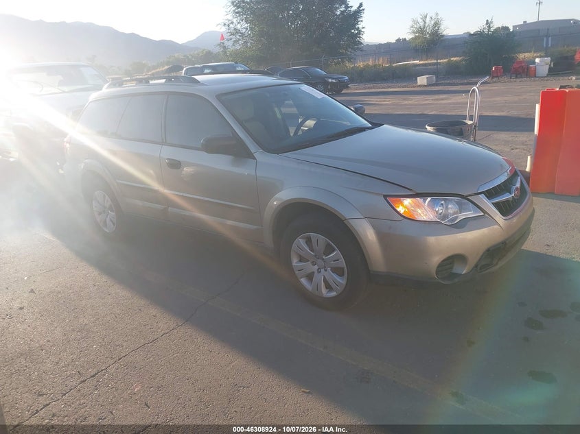 2009 SUBARU OUTBACK 2.5I | 4S4BP60C296322873 | UPCARS
