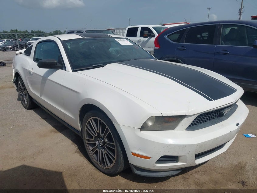 2012 FORD MUSTANG V6 PREMIUM | 1ZVBP8AM8C5284745 | UPCARS
