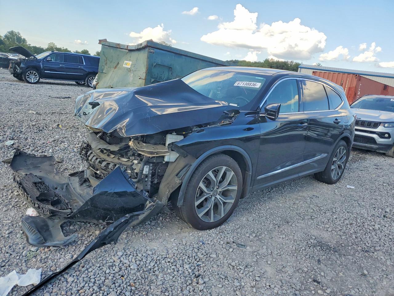 2023 ACURA MDX TECHNOLOGY | 5J8YD9H48PL001006 | UPCARS