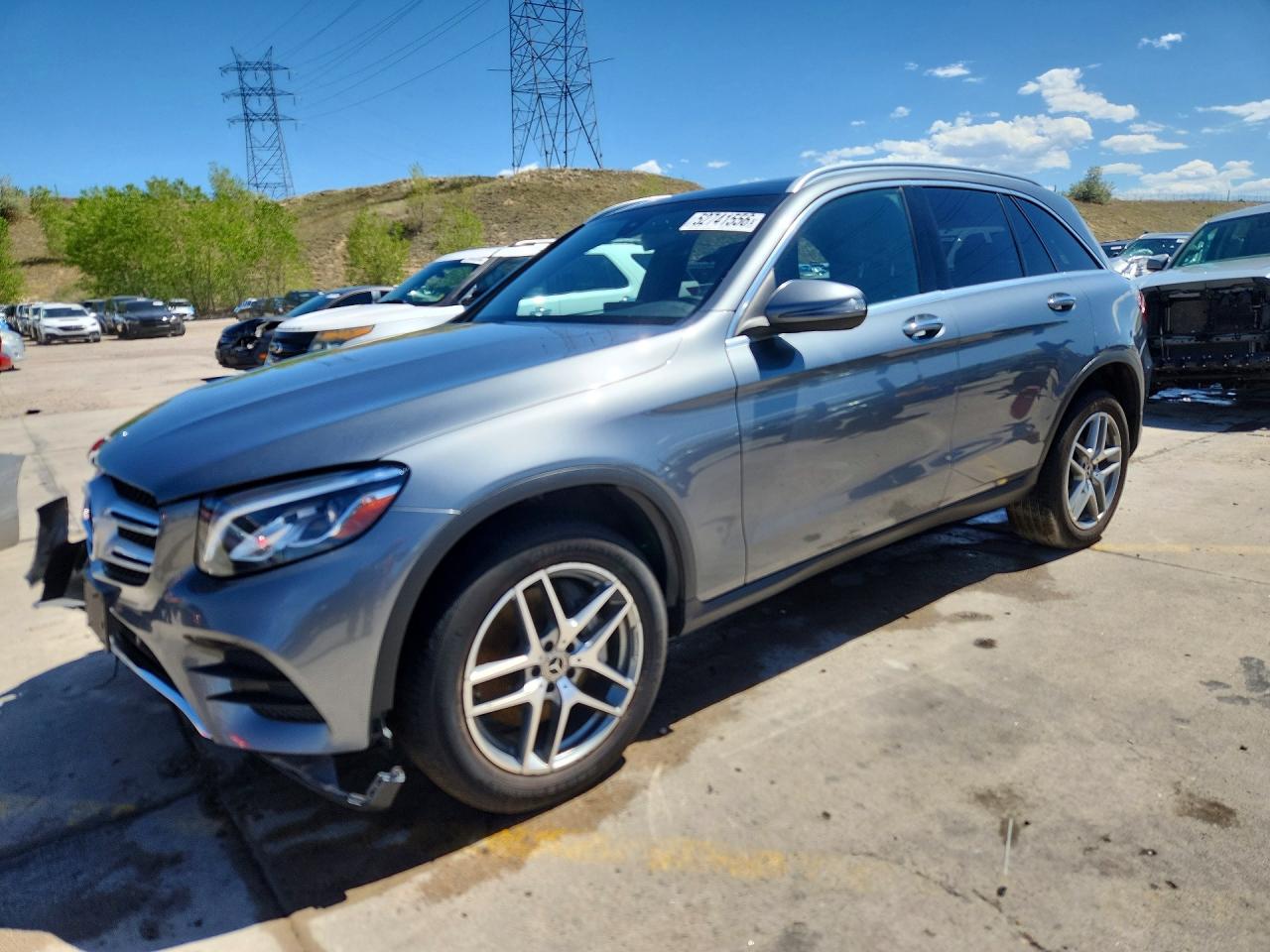 2019 MERCEDES-BENZ GLC-CLASS 300 4MATIC | WDC0G4KB9KV126682 | UPCARS