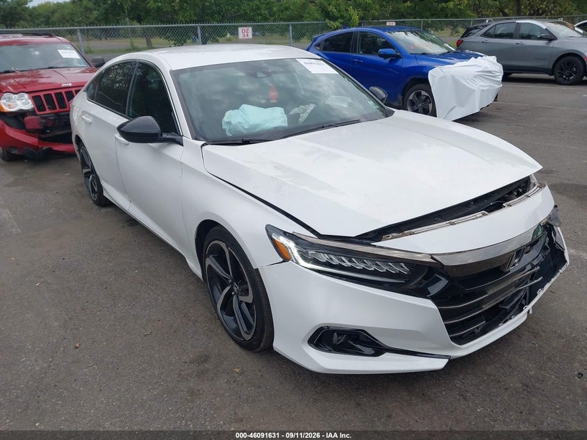 2021 HONDA ACCORD SPORT | 1HGCV1F32MA009130 | UPCARS