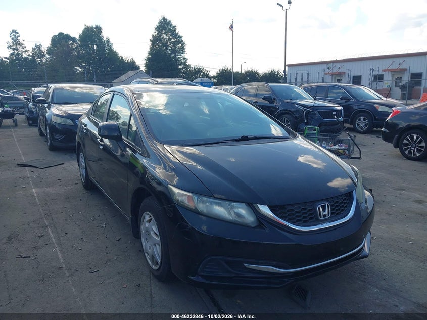 2013 HONDA CIVIC SDN LX | 2HGFB2F54DH565437 | UPCARS