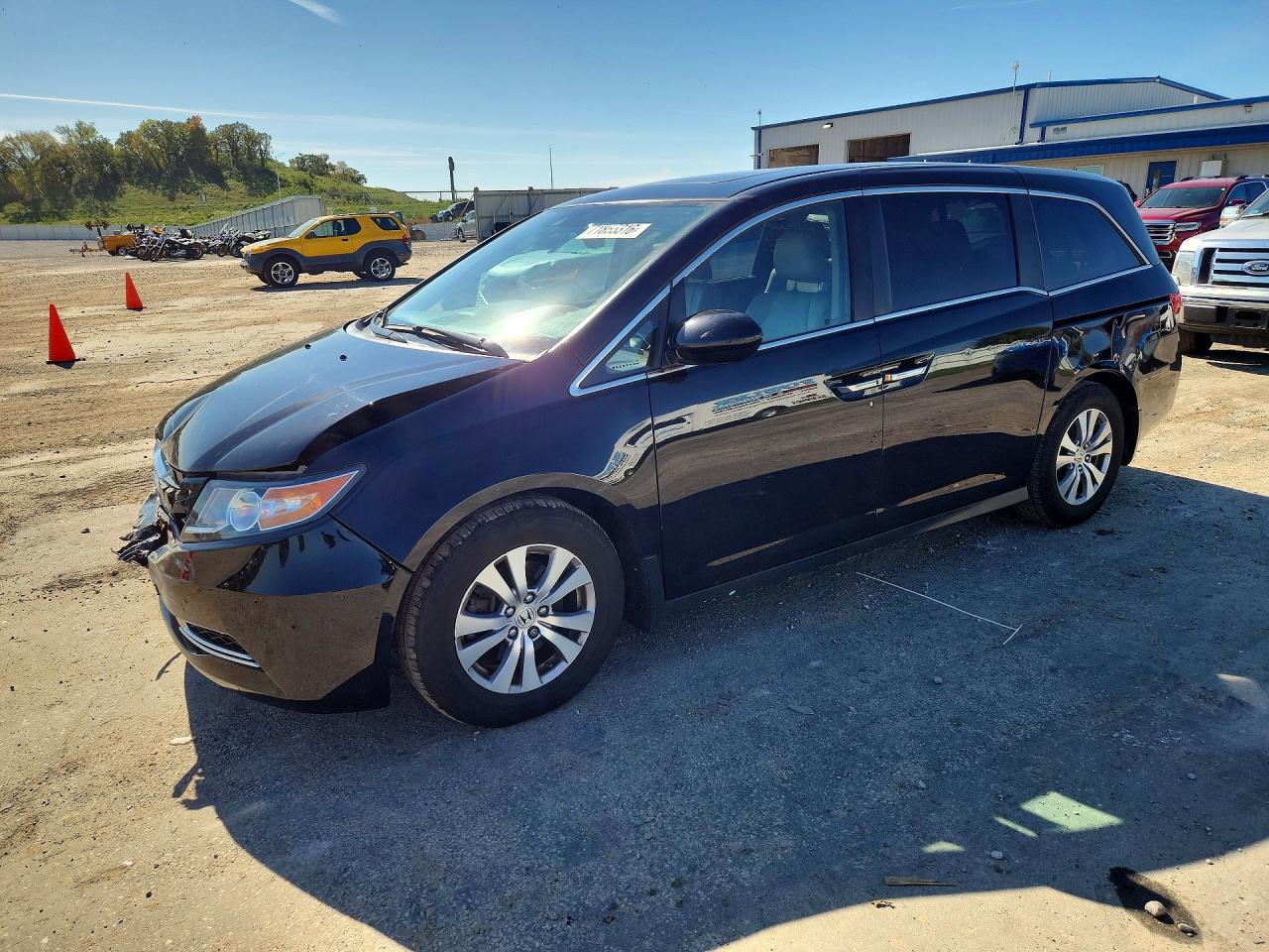 2017 HONDA ODYSSEY EXL | 5FNRL5H69HB011015 | UPCARS