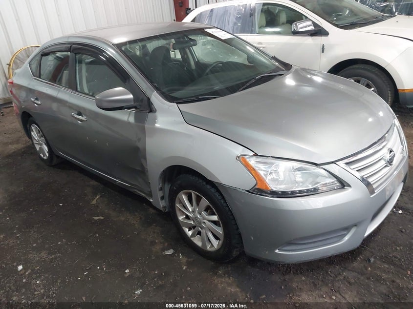 2013 NISSAN SENTRA S/SV/SR/SL | 3N1AB7AP5DL629820 | UPCARS
