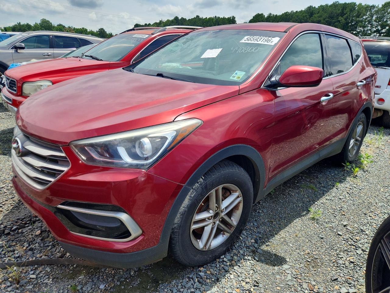 2017 HYUNDAI SANTA FE | 5XYZTDLB4HG440800 | UPCARS