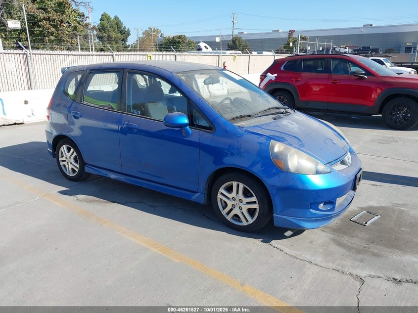 2008 HONDA FIT SPORT | JHMGD38668S059694 | UPCARS