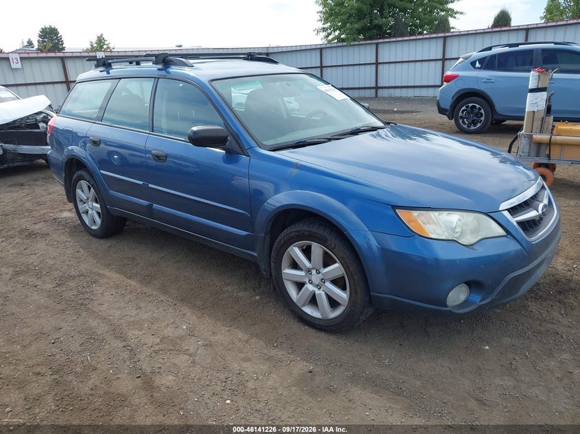2008 SUBARU OUTBACK 2.5I | 4S4BP61C686327300 | UPCARS