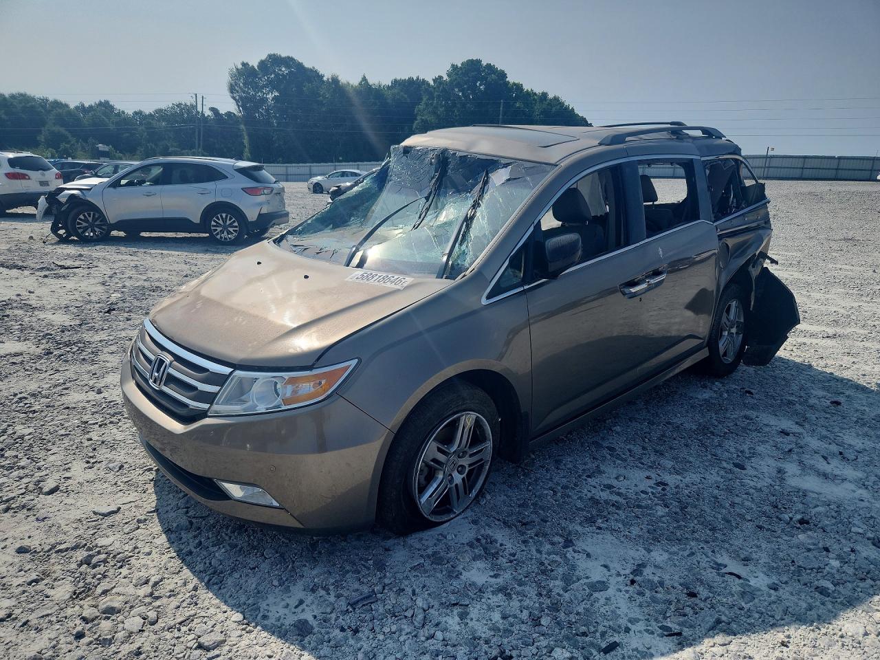 2011 HONDA ODYSSEY TOURING | 5FNRL5H96BB030011 | UPCARS