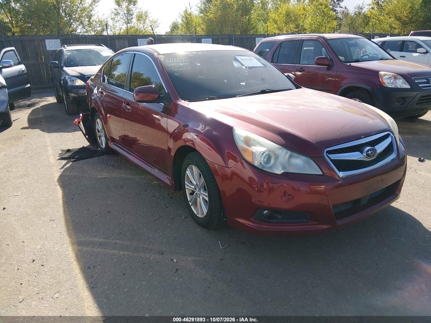2012 SUBARU LEGACY 2.5I | 4S3BMCA62C3014843 | UPCARS