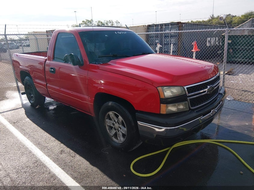 2006 CHEVROLET SILVERADO 1500 WORK TRUCK | 3GCEC14V56G146732 | UPCARS
